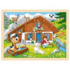 Goki Fa puzzle, az Alpokban puzzle, kirakós