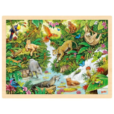 Goki Fa puzzle, dzsungel puzzle, kirakós