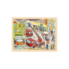 Goki fa tűzoltó puzzle, 96 darabos puzzle, kirakós