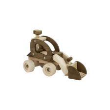 Goki nature 55910 Natúr fa kerekes markoló autópálya és játékautó