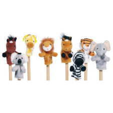 Goki Ujjbáb készlet - Vadállatok bábjáték