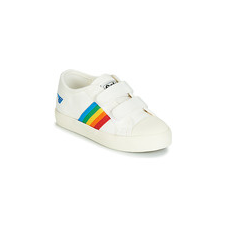 Gola Rövid szárú edzőcipők COASTER RAINBOW VELCRO Fehér 31 gyerek cipő
