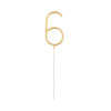  Gold, Arany 6-os csillagszóró 17 cm