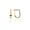 Gold earrings for ladies AU65240 - 14 karátos arany női fülbevaló Francia patentzárral
