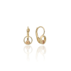 Gold earrings for ladies AU72647 - 14 karátos arany fülbevaló