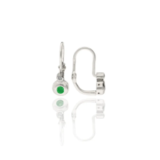 Gold earrings for ladies AU75475 - 14 karátos arany fülbevaló elöl kapcsolódó zárral fülbevaló