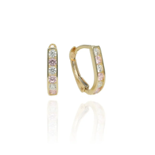 Gold earrings for ladies AU77413 - 14 karátos arany fülbevaló fülbevaló