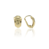 Gold earrings for ladies AU78432 - 14 karátos arany női fülbevaló hagyományos zárral