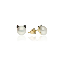 Gold earrings for ladies AU79891 - 14 karátos arany női beszúrós fülbevaló fülbevaló