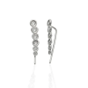 Gold earrings for ladies AU80681 - 14 karátos arany női füldísz 1 db