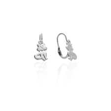 Gold earrings for ladies AU83819 - 14 karátos arany fülbevaló elöl kapcsolódó zárral fülbevaló