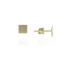 Gold earrings for ladies AU84661 - 14 karátos arany beszúrós fülbevaló