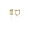 Gold earrings for ladies AU86350 - 14 karátos arany női fülbevaló Francia patentzárral