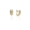 Gold earrings for ladies AU86353 - 14 karátos arany női fülbevaló Francia patentzárral