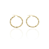 Gold earrings for ladies AU87055 - 14 K arany fülbevaló
