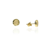 Gold earrings for ladies AU87478 - 14 K sárga arany fülbevaló