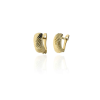 Gold earrings for ladies AU87490 - 14 K sárga arany fülbevaló