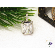  Gold filled kisköves medál fehér-rodium medál