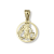 Gold horoscope pendants 14 karátos arany vízöntő horoszkóp medál - AU1-1-2-11-60