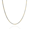 Gold necklaces AU86887 - 14 karátos arany fűzött mintás nyaklánc Hossza: 50 cm