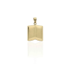 Gold pendants AU86962 - 14 karátos arany gravírozható lap medál