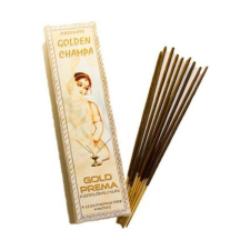 Gold Prema füstölő - Golden Champa 10db füstölő