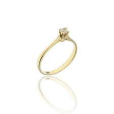 Gold rings AU53258 - 14 karátos női arany eljegyzési gyűrű Méret: 56 gyűrű