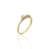 Gold rings AU68092 - 14 karátos női arany eljegyzési gyűrű Méret: 55