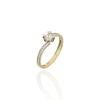 Gold rings AU74732 - 14 karátos női arany gyűrű Méret: 54