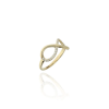Gold rings AU76430 - 14 karátos női arany gyűrű Méret: 49