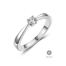 Gold rings NS-610-18K-B - Nina Sara női arany eljegyzési gyűrű gyűrű