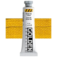  Golden Acrylics Heavy Body akrilfesték, 59 ml - 1225, nickel azo yellow akrilfesték