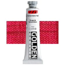  Golden Acrylics Heavy Body akrilfesték, 59 ml - 1310, quinacridone red akrilfesték
