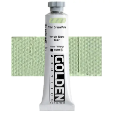  Golden Acrylics Heavy Body akrilfesték, 59 ml - 1371, titan green pale akrilfesték