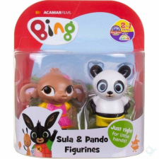 Golden Bear Bing és barátai 2 darabos műanyag figura szett - Sula és Pando játékfigura
