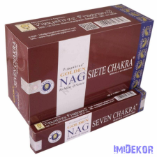  GOLDEN füstölő indiai maszala 15 g - Seven Chakra füstölő
