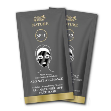  Golden Green Nature aktív szenes mélytisztító lehúzható alginát maszk 10g+30ml arcpakolás, arcmaszk