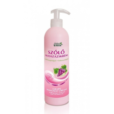 Golden Green szőlő masszázskrém szőlőmagolajjal és kókuszolajjal, 500 ml masszázskrémek, masszázsolajok