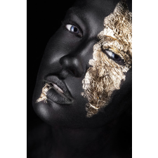  Golden Make-up matrica tapéta, 150 x 205 cm tapéta, díszléc és más dekoráció