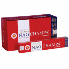 GOLDEN Nag Champa füstölő indiai maszala 15 g füstölő