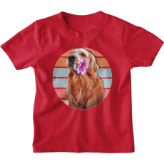  Golden Retriever - Gyerek Póló