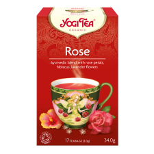 Golden Temple BIO Rózsa tea 17x2g Yogi Rose reform élelmiszer