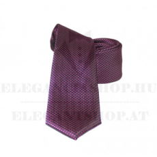 Goldenland slim nyakkendő - Lila aprómintás