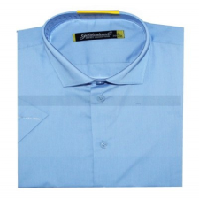  Goldenland slim rövidujjú ing - Kék férfi ing