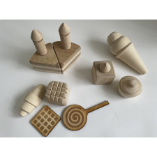 Golen Natúr fa játék  - Cukrászda szett egyéb bébijáték