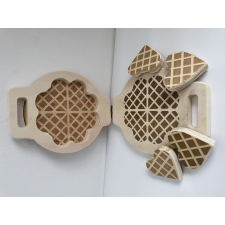 Golen Natúr fa játék  - Gofrisütő konyhakészlet