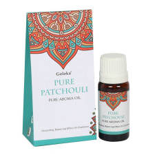 Goloka Tiszta Pacsuli (Pure Patchouli) Indiai Illóolaj (10 ml) illóolaj