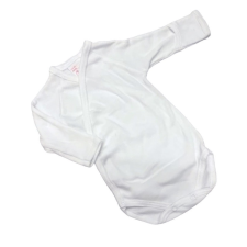 Gólyahír Réklis Hosszú Ujjú Body - Fehér - 68 kombidressz, body