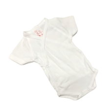 Gólyahír Réklis Rövid Ujjú Body - Fehér - 44 kombidressz, body