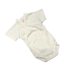 Gólyahír Réklis Rövid Ujjú Body - Krém - 44 kombidressz, body